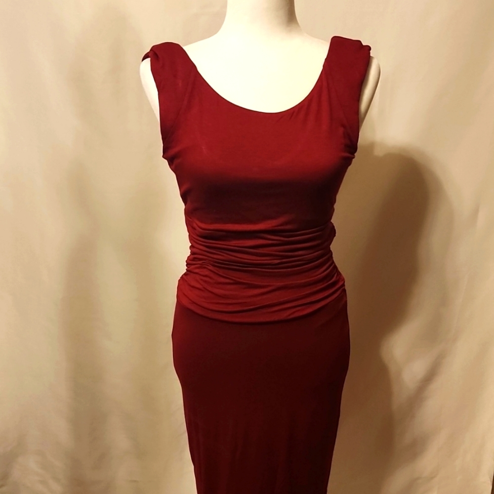 Burgandy Dress NWOT